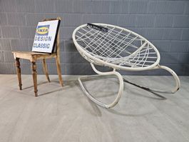 Vintage IKEA AXVALL Niels Gammelgaard Rocking Chair Sessel