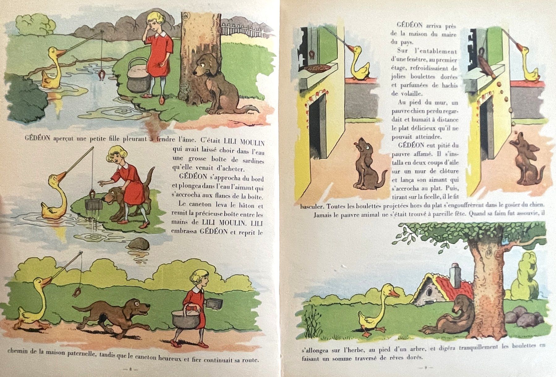 Bücher: Gédéon Alfredo et Roudoudou 1950 - Benjamin Rabier – Gebraucht aus Savagnier von Ne2065 3