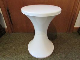 Schöner Tulpenfuss Hocker 70er Jahre Design - Super Zustand