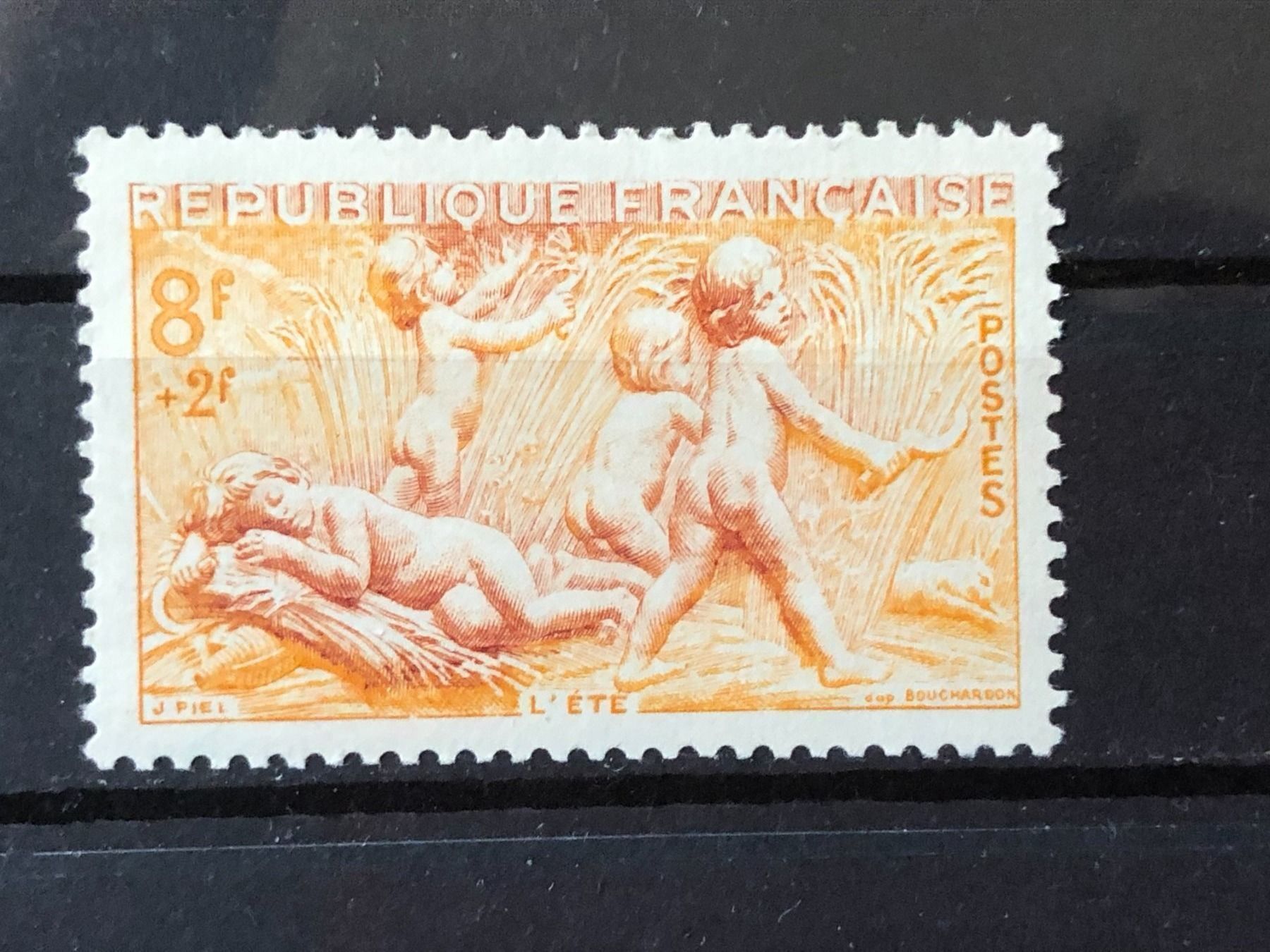 Tutti i francobolli: Série complète saison bas-reliefs 1949** – Nuovo e nell'imballaggio originale da Lausanne venduto da ffhoud 1
