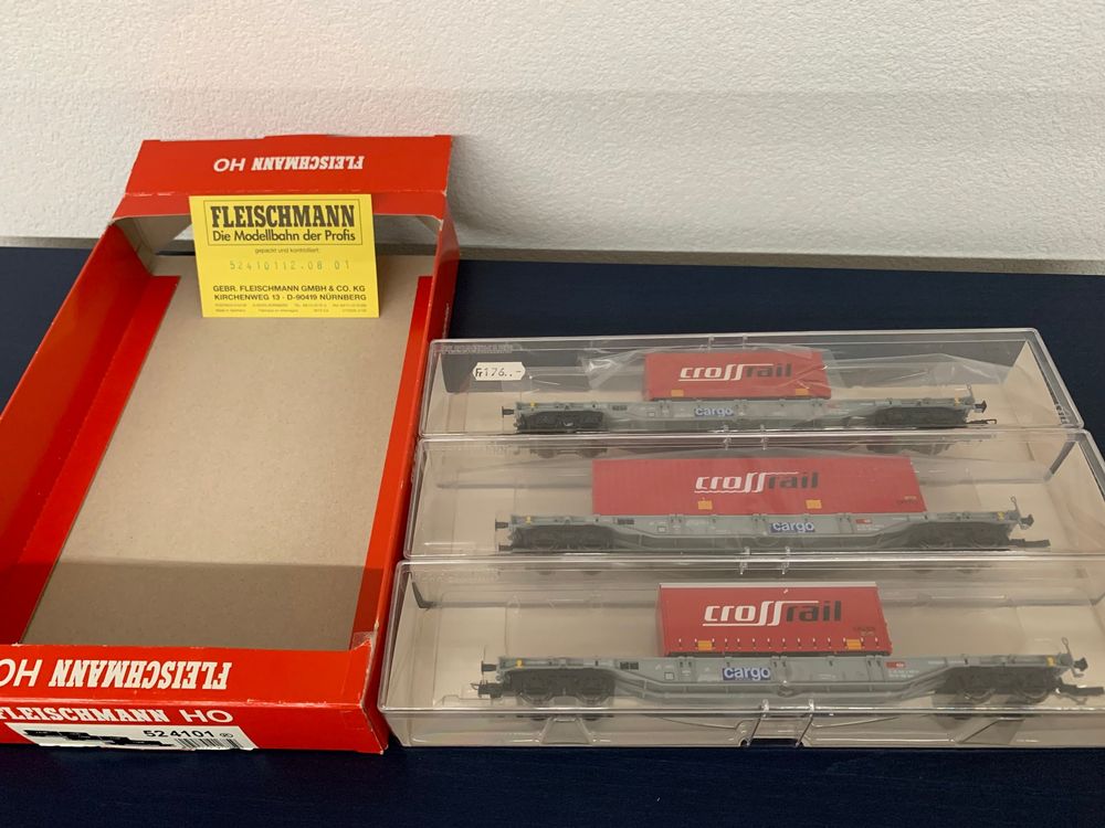 Fleischmann 8224 wagon porte voitures db 433 2 739 2 et echelle 1 en vente - Wagons de marchandises | eBay