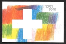 Markenheftchen 0-89 700 Jahre Eidgenossenschaft ET 22.2.1991