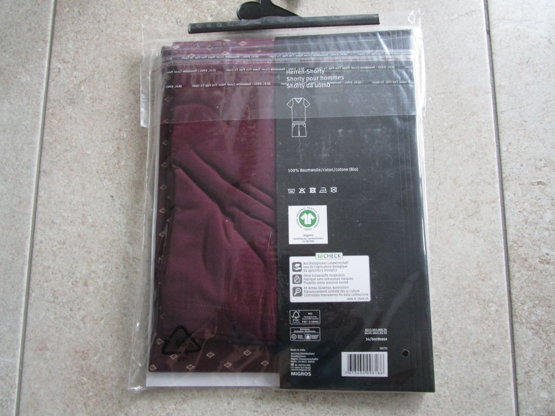 Migros Pigiami: Herren Shorty Pyjama XL – Nuovo e nell'imballaggio originale da Grenchen venduto da Uhus15 1