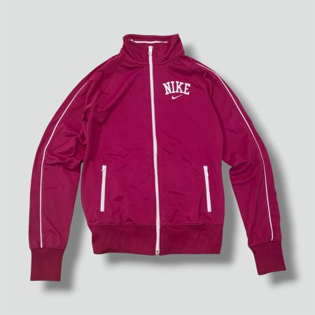 Nike y2k vintage pink track jacket streetwear damen M