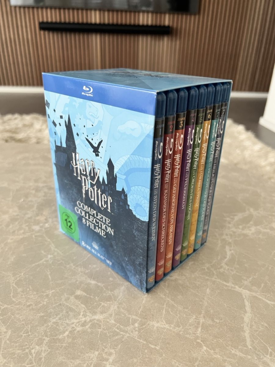 Tutti i DVDs: Harry Potter Complete Collection 8 Filme Blu-ray – Usato da Sempach Station venduto da Lembo92