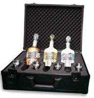 PADRE Azul PRÄSENTATIONSKOFFER mit den 3 Sorten Tequila plus
