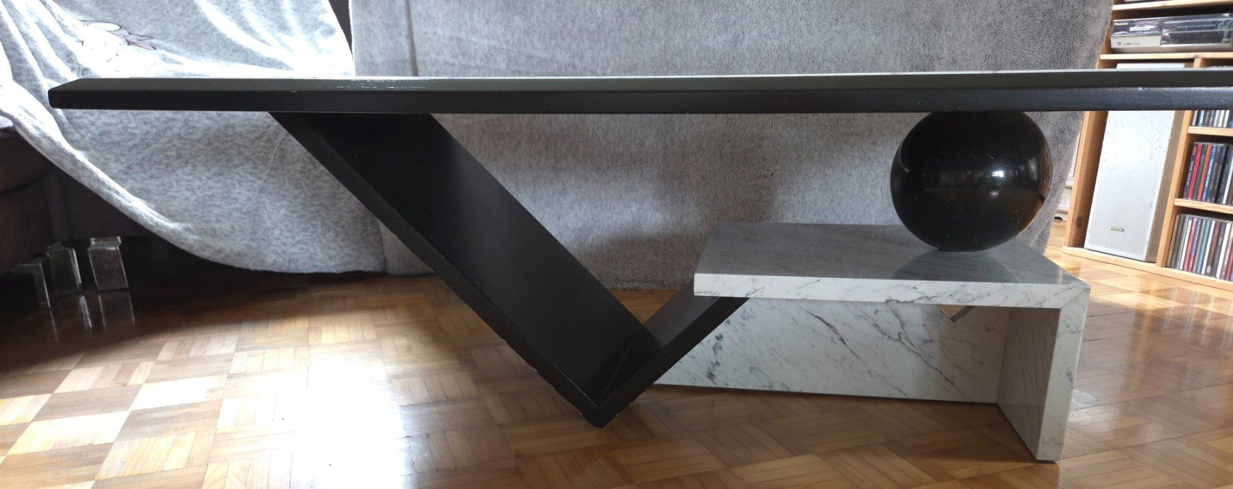 Tavoli: Designer Salontisch aus Marmor und Holz – Usato da Dietikon venduto da Sauber64 5
