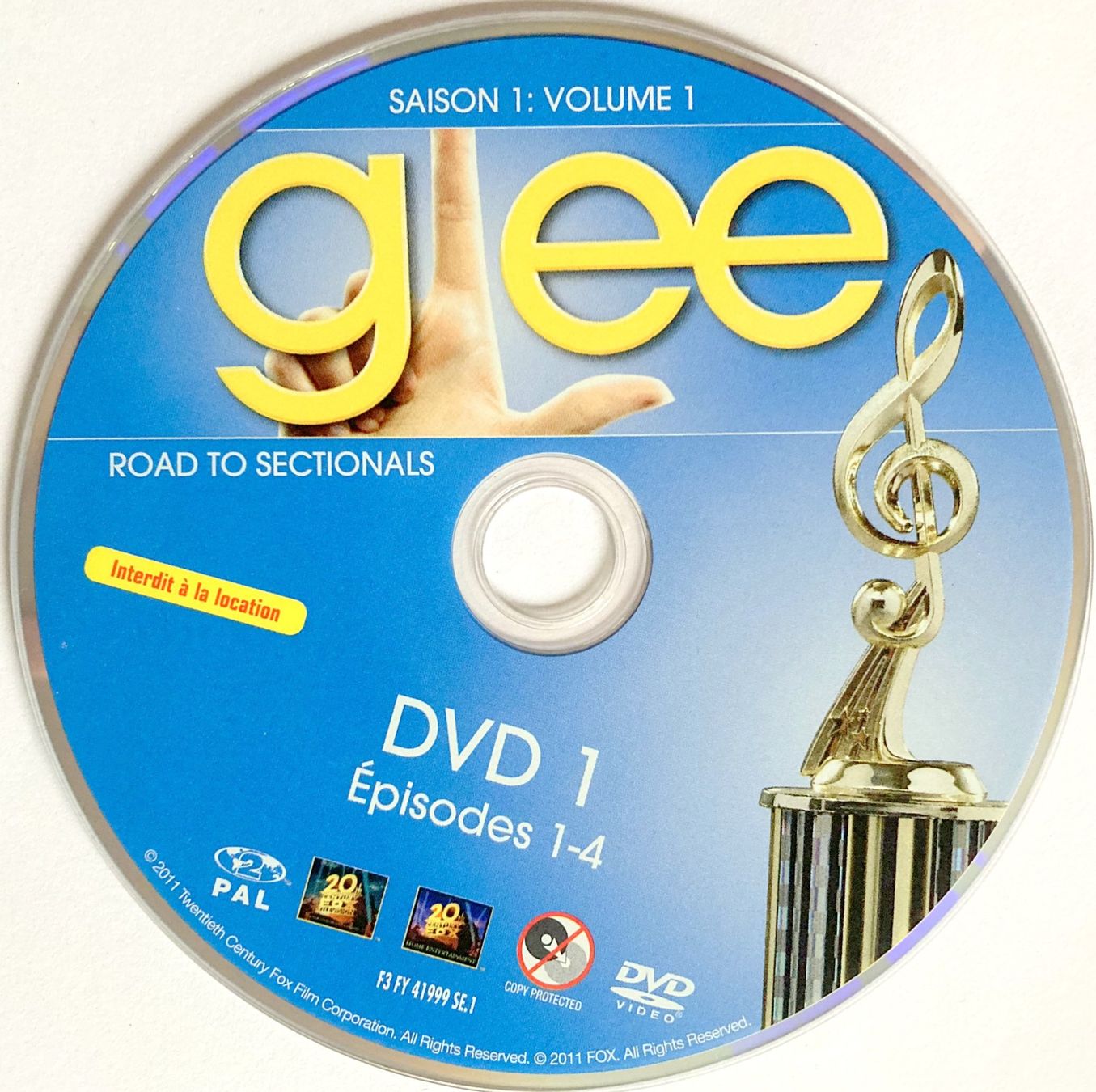 Tutti i DVDs: GLEE - SAISON 1 / VOLUME 1 (1 DVD) – Usato da Bottens venduto da hotter-than-hell 2