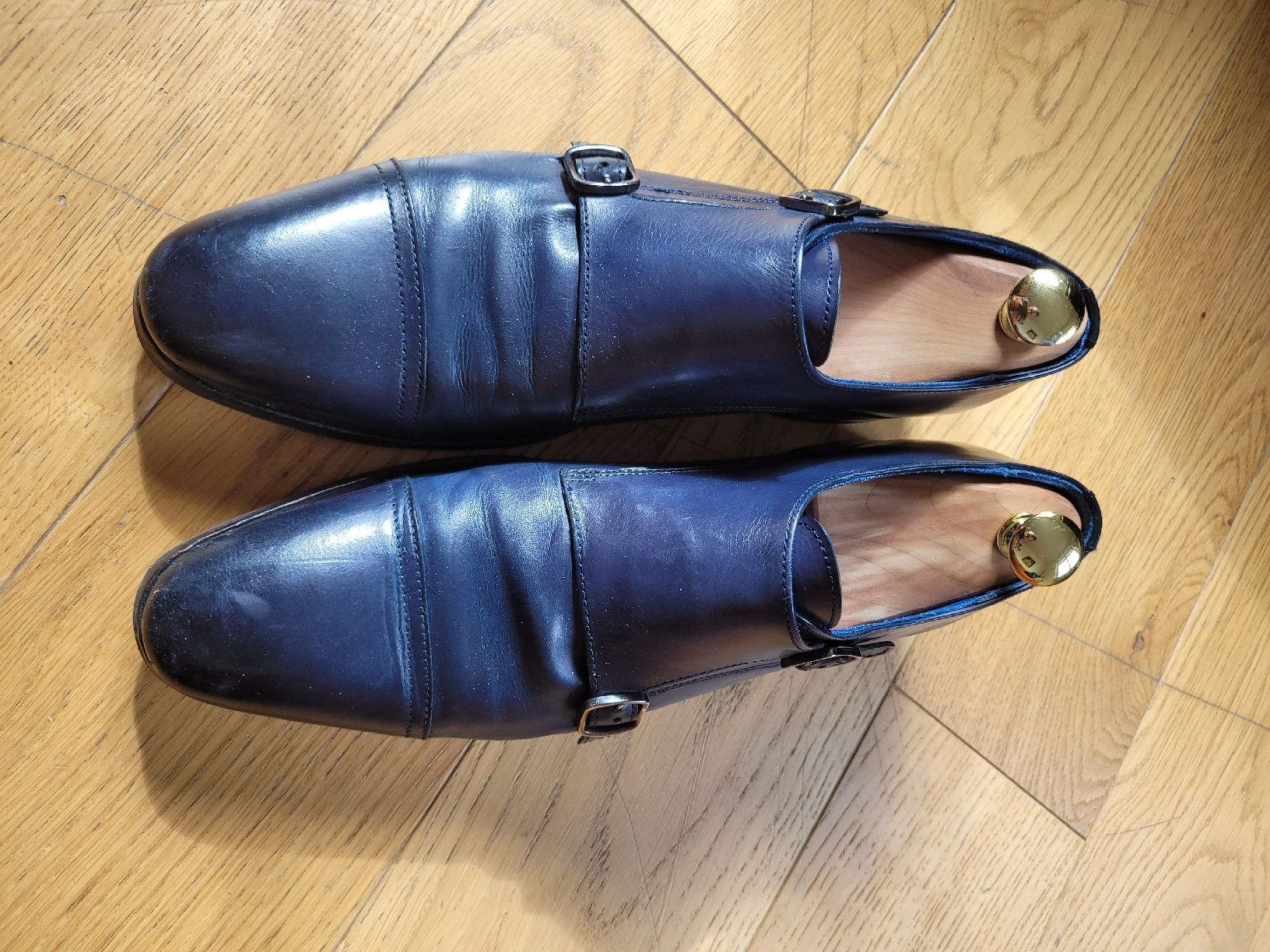 Scarpe da uomo: Shoepassion Double Monk Uk6, midnight blue – Usato da Dietikon venduto da Dantedo 2