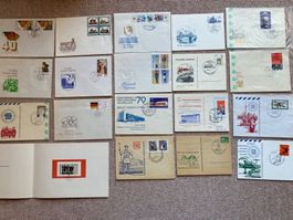 Sonderbriefe, Briefmarken DDR