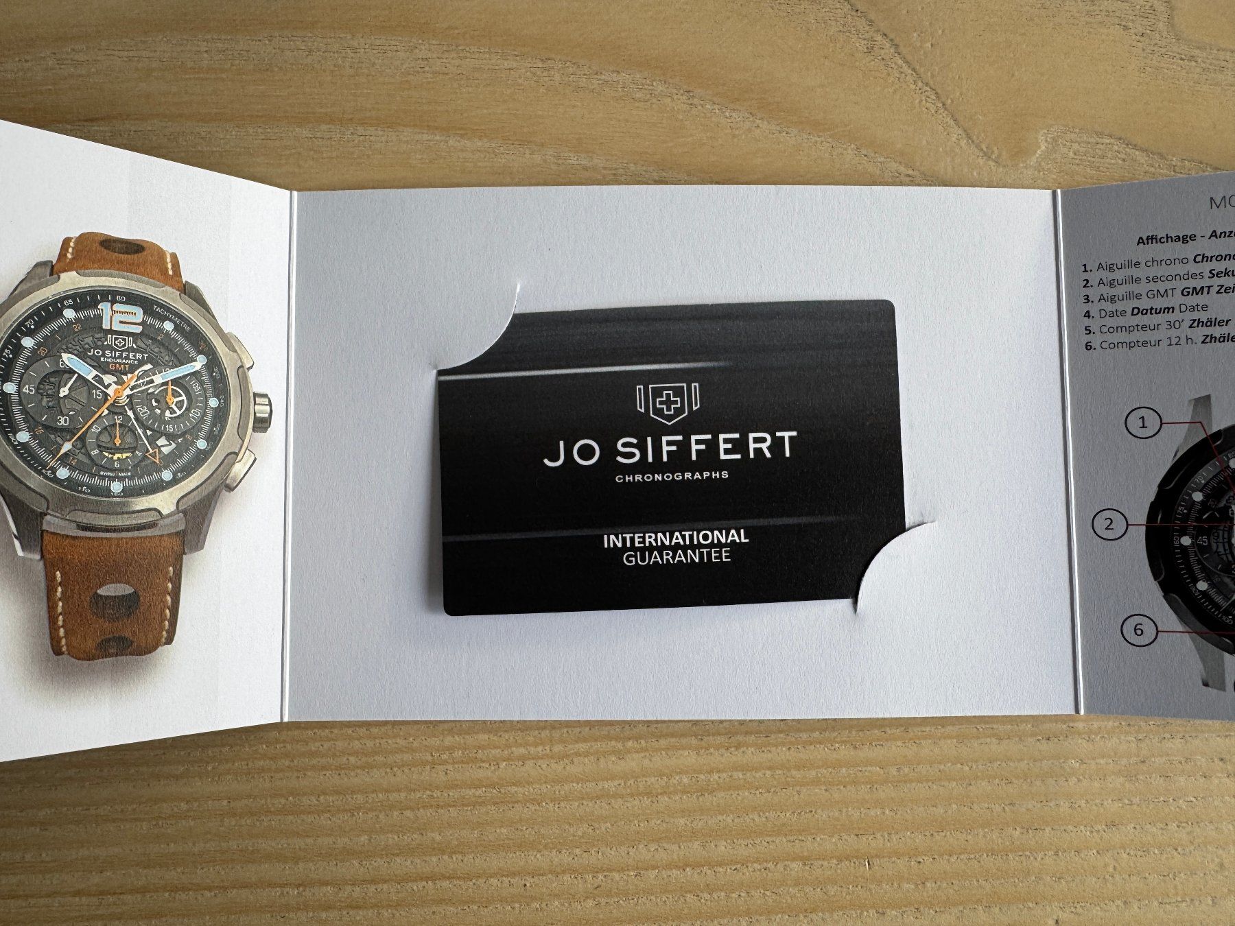 Orologi: Jo Siffert Chronograph endurance GMT Edition limitée – Usato da Vuadens venduto da 0vomaltine 7