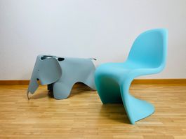 Vitra Verner Panton Junior Chair Türkis / Blau (Kinderstuhl)