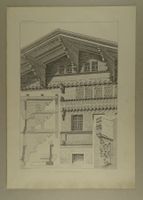 ROUGEMONT, SCHULHAUS ÉCOLE, STAHLRADIERUNG VON GLADBACH 1897