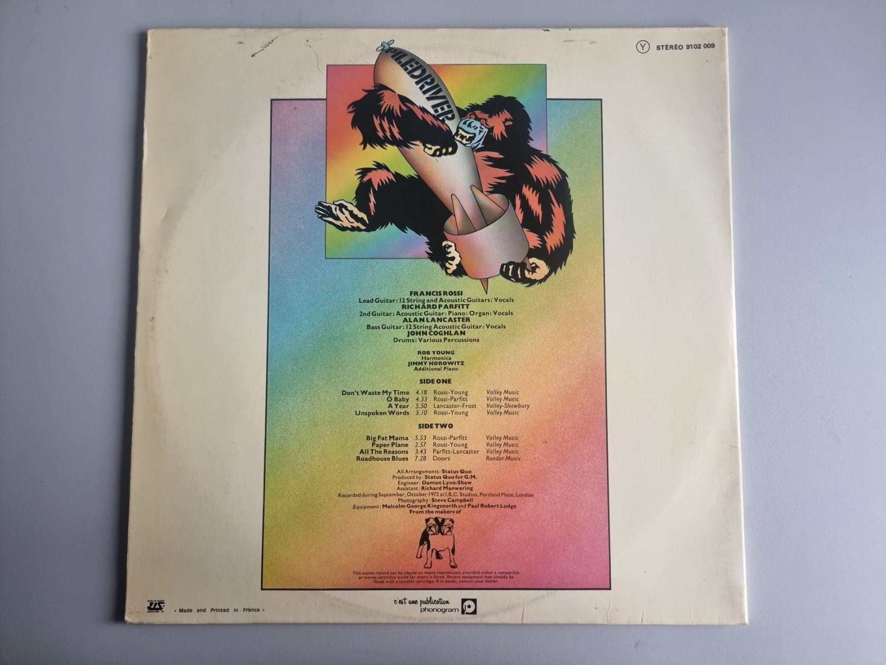 Vinyles: LP Status Quo – Piledriver, Aktion ab 1.00 Fr. – D'occasion à Schaffhausen par Kellerrassel 3