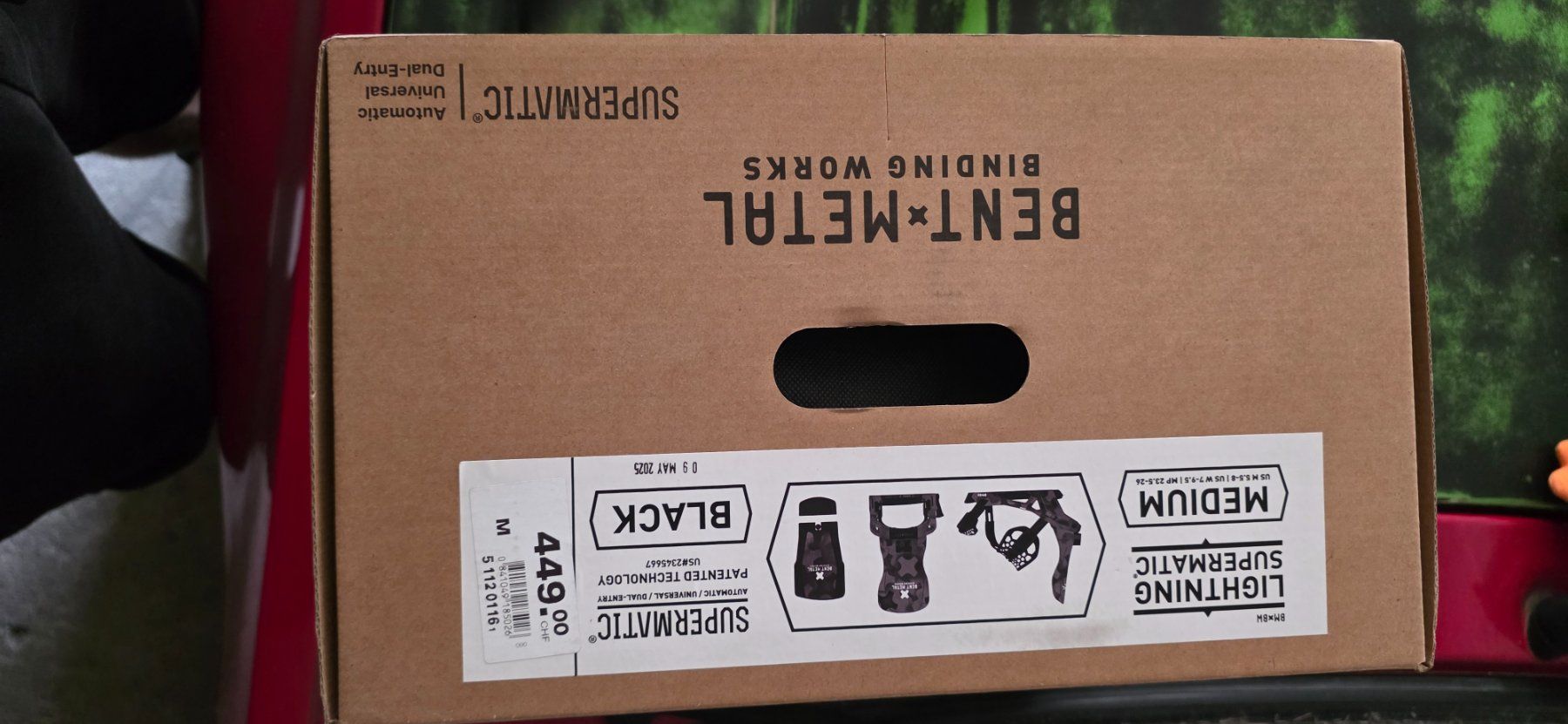 Board: Bent Metal Lightning Supermatic Snowboard-Bindung – Nuovo e nell'imballaggio originale da St. Niklaus VS venduto da vsds05 3