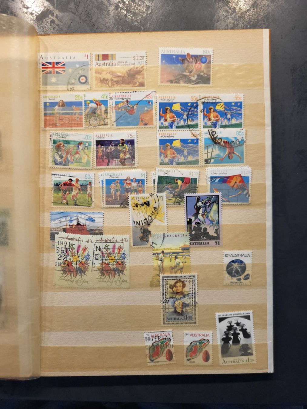 Tutti i francobolli: Sammlung Album - Australien – Usato da Rümlang venduto da Turrin 3