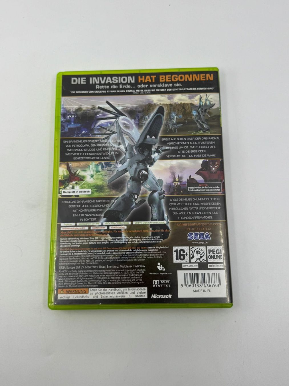 Giochi: Universe At War (XBOX 360) – Usato da Herisau venduto da Seyashop1 2
