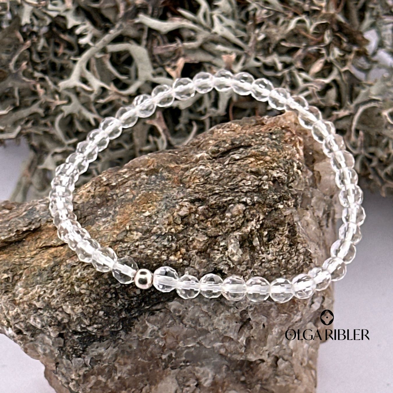 Olga Ribler Bracciali & Braccialetti: Bergkristall Armband mit Elast – Nuovo (secondo la descrizione) da Luzern venduto da Schmuckoutlet 4