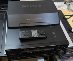Sony CDP-CX100 100-fach CD-Wechsler + ca. 450 CDs Pop/Rock