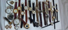 Lot de superbes montres vintage mécaniques Tissot Mido ect.
