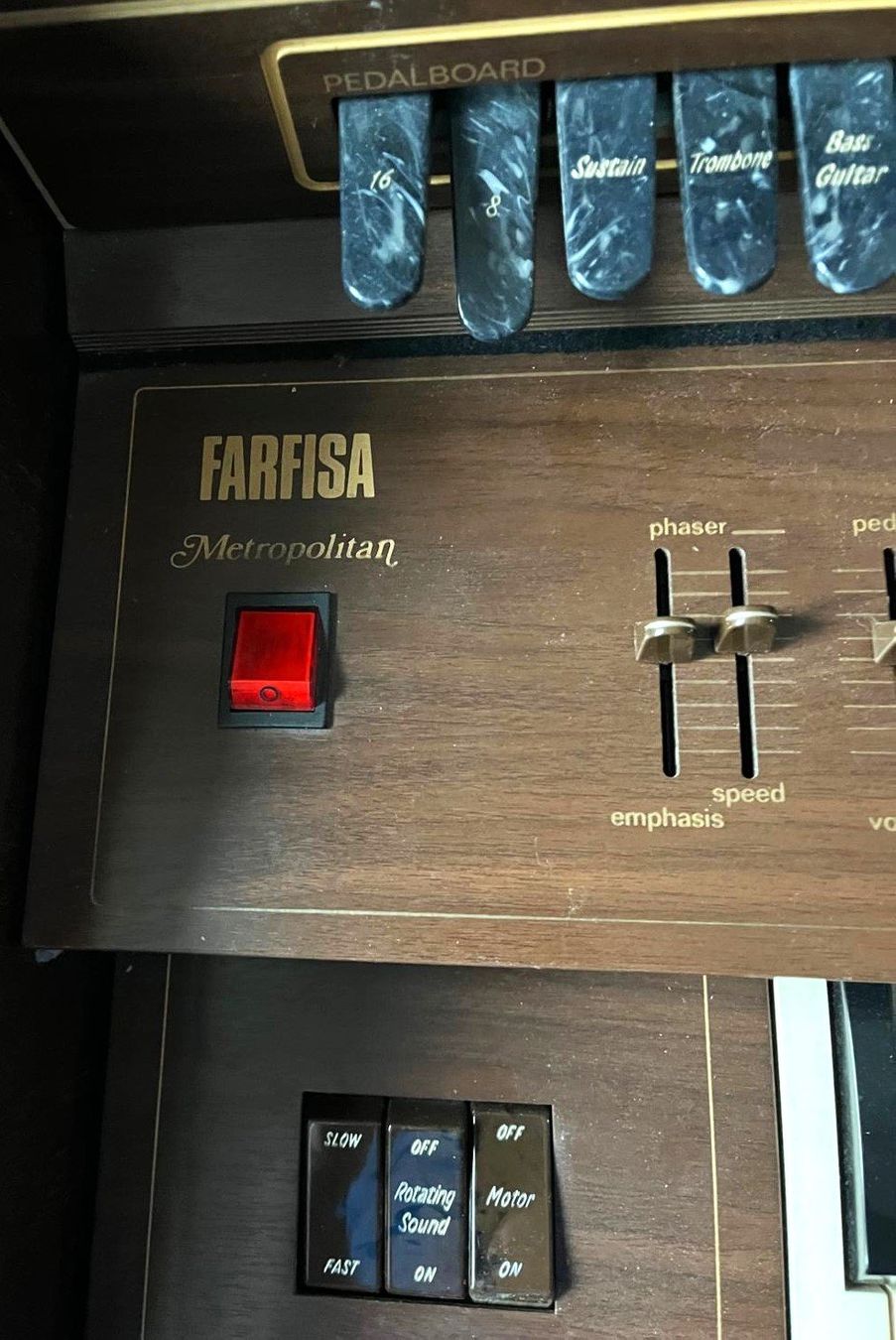 Strumenti musicali: Orgel Farfisa Metropolitan – Usato da Reinach BL venduto da fliegenrolli 3