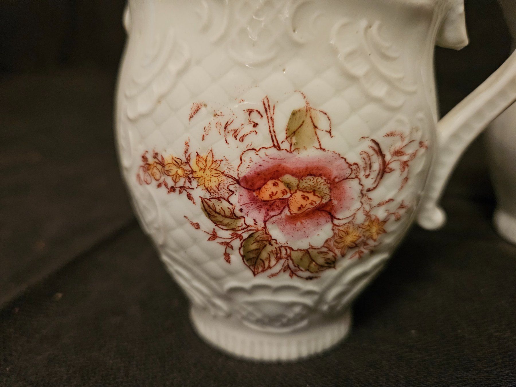 Set di piatti: Vintage Kännchen Set, Blumenmuster – Usato da Basel venduto da Domjansk 3