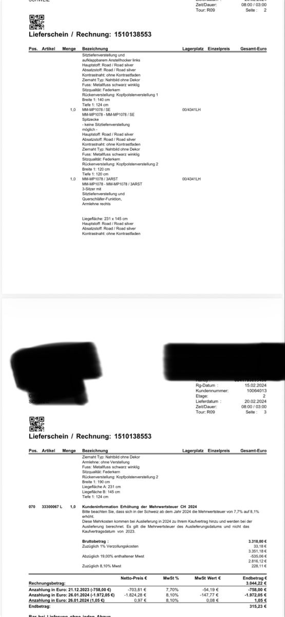 Divani: Sehr bequemes Ecksofa, hellgrau, Top Zustand – Usato da Oberwil BL venduto da _vanillia_ 5