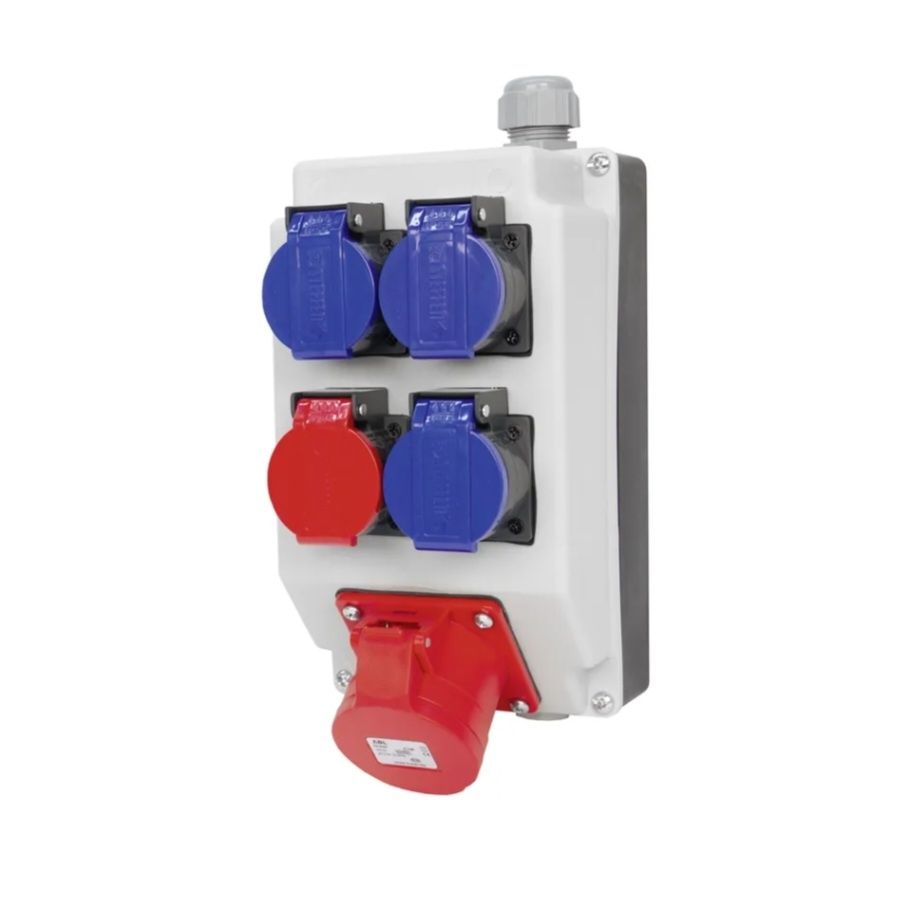 Elettrotecnica: Steckdosenverteiler / Verteilerkasten - Steffen – Nuovo (secondo la descrizione) da Reinach BL venduto da HT20