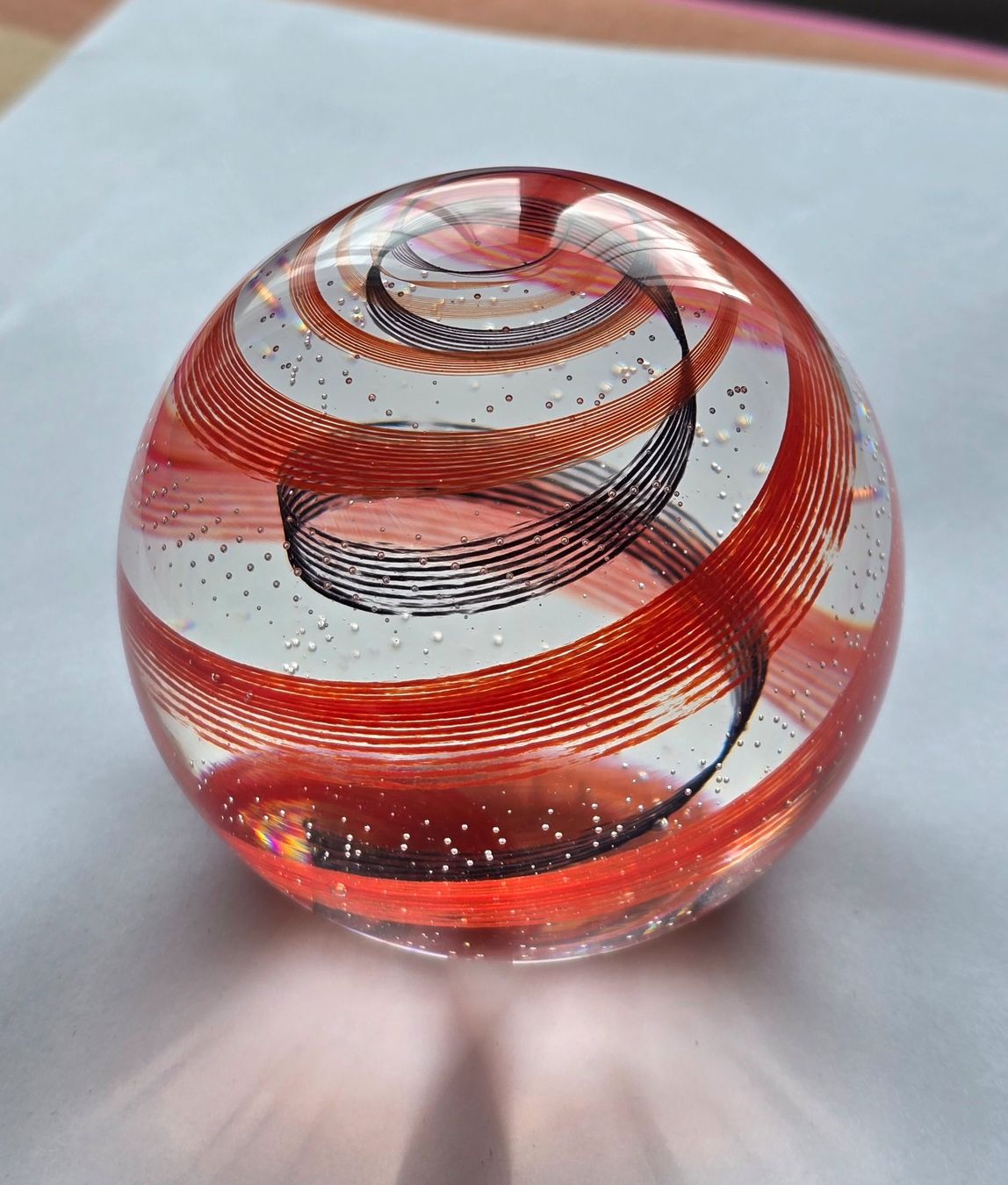 Tutte le decorazioni: Paperweight Caithness Scotland "WHIZZ"  Briefbeschwerer num. – Usato da Rheinau venduto da MakalekaAloha 3