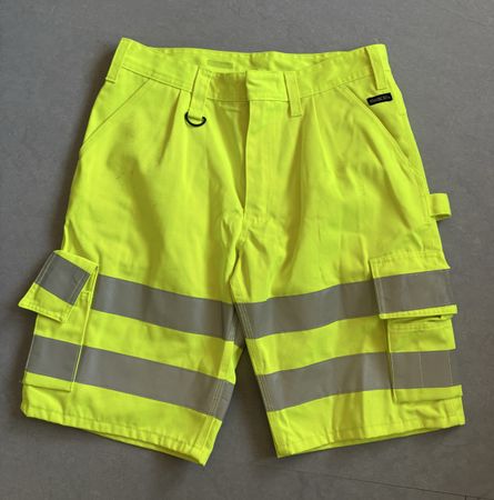 Mascot Warnschutz Shorts Gr. 50 Neon Gelb Top Zustand!