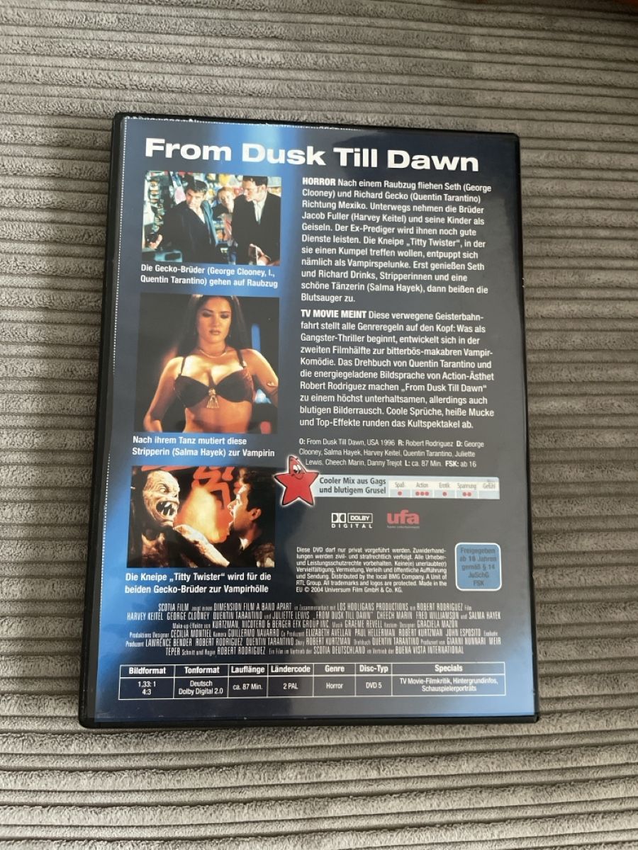 Tutti i DVDs: From Dusk Till Dawn – Usato da Sargans venduto da Didis 1
