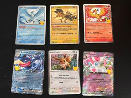 Pokémon 30th Celebration Promos Englisch
