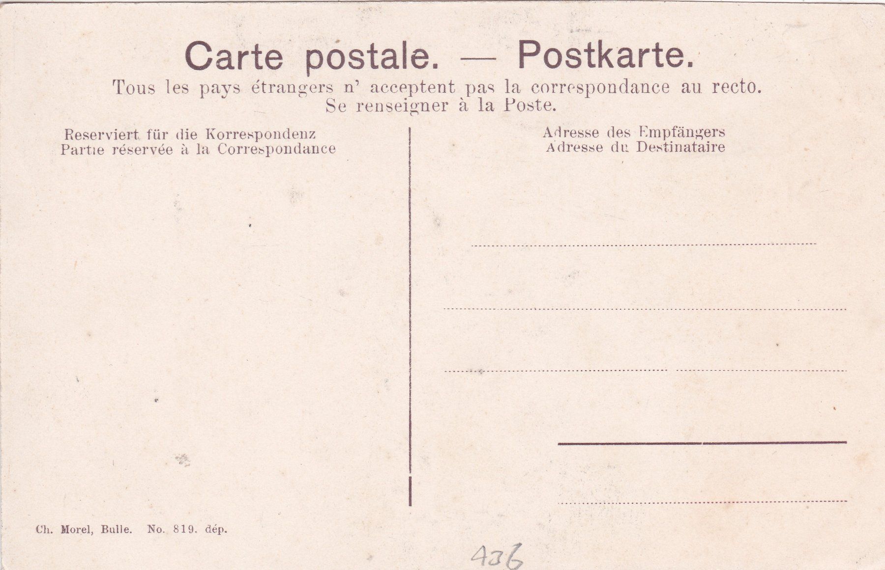 Cartes postales: Gruyères – D'occasion à Herisau par Lisegrat2008 1