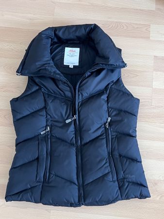 Gilet/Weste s.Oliver schwarz Grösse 36