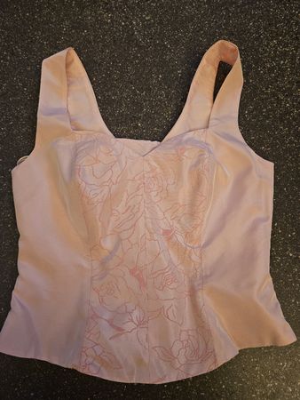 Anaxi Top, Gr. 38, Seide/Viskose, Rose🌸