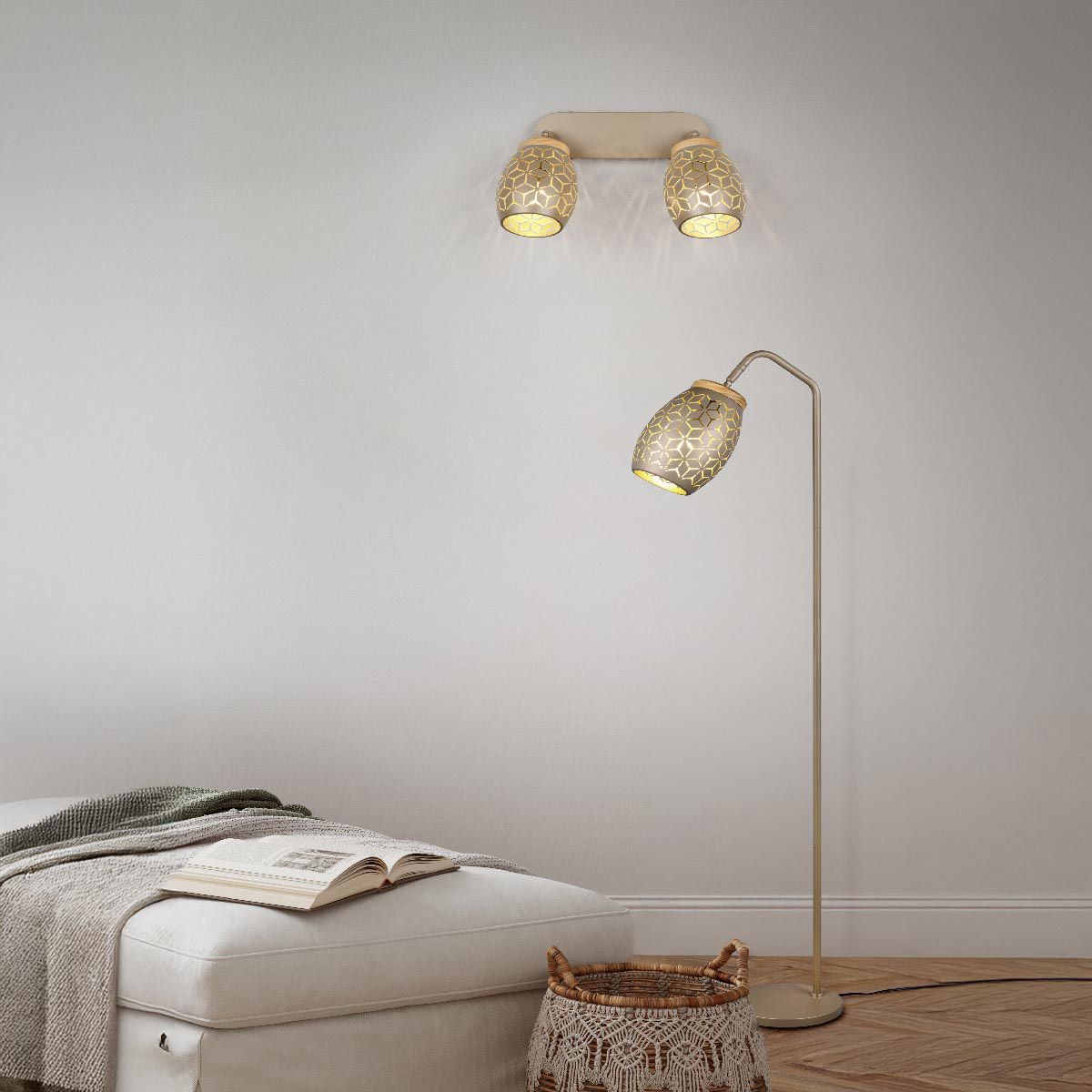 Lampen: Strahler, Coffee, 2 Spots, 28 cm x 12 cm – Neu (gemäss Beschreibung) aus Kreuzlingen von Smart-Light 1