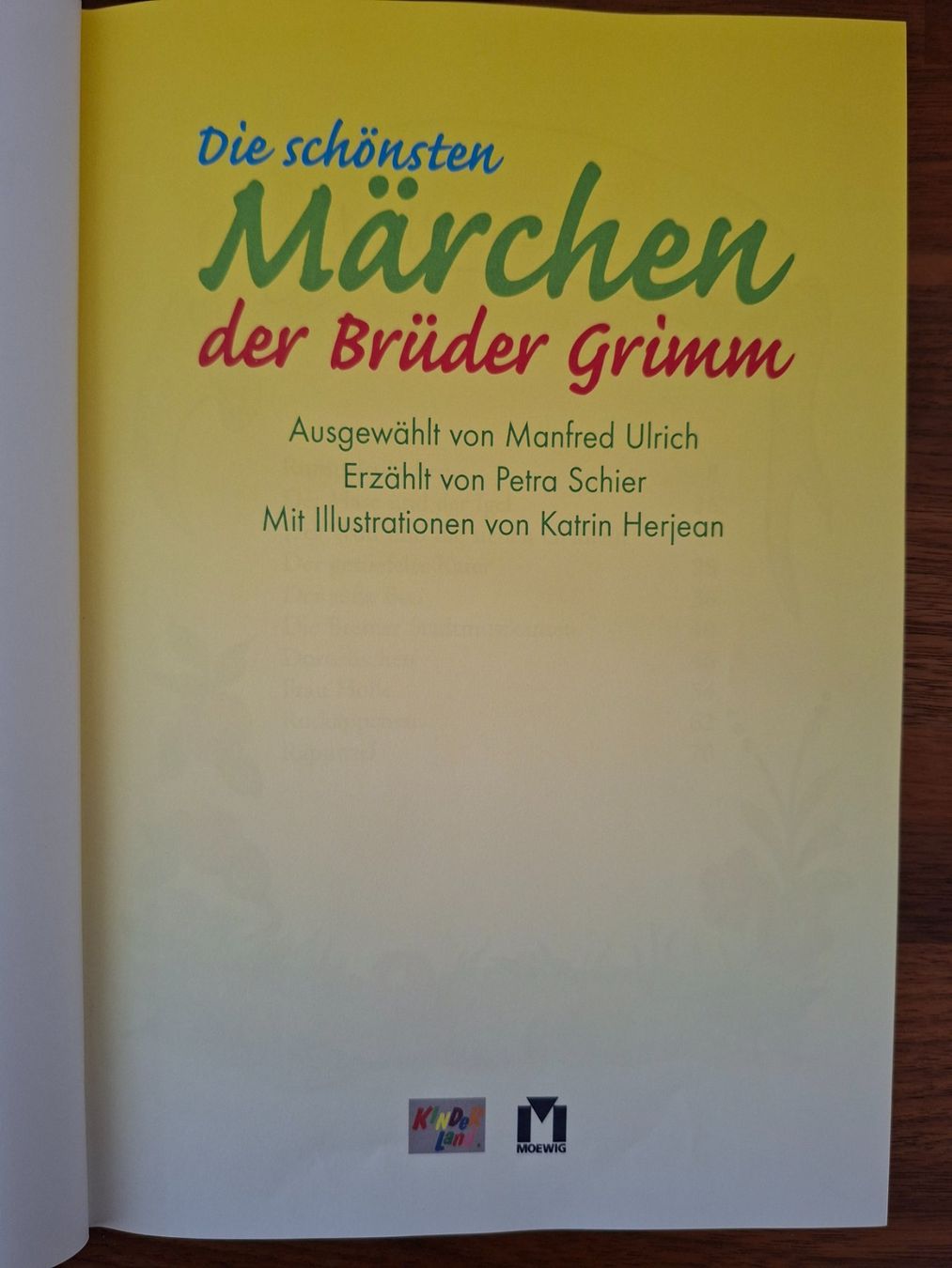 Libri: Bilderbuch; Die schönsten Märchen der Brüder Grimm – Usato da Boniswil venduto da Totomat-Lady2 1