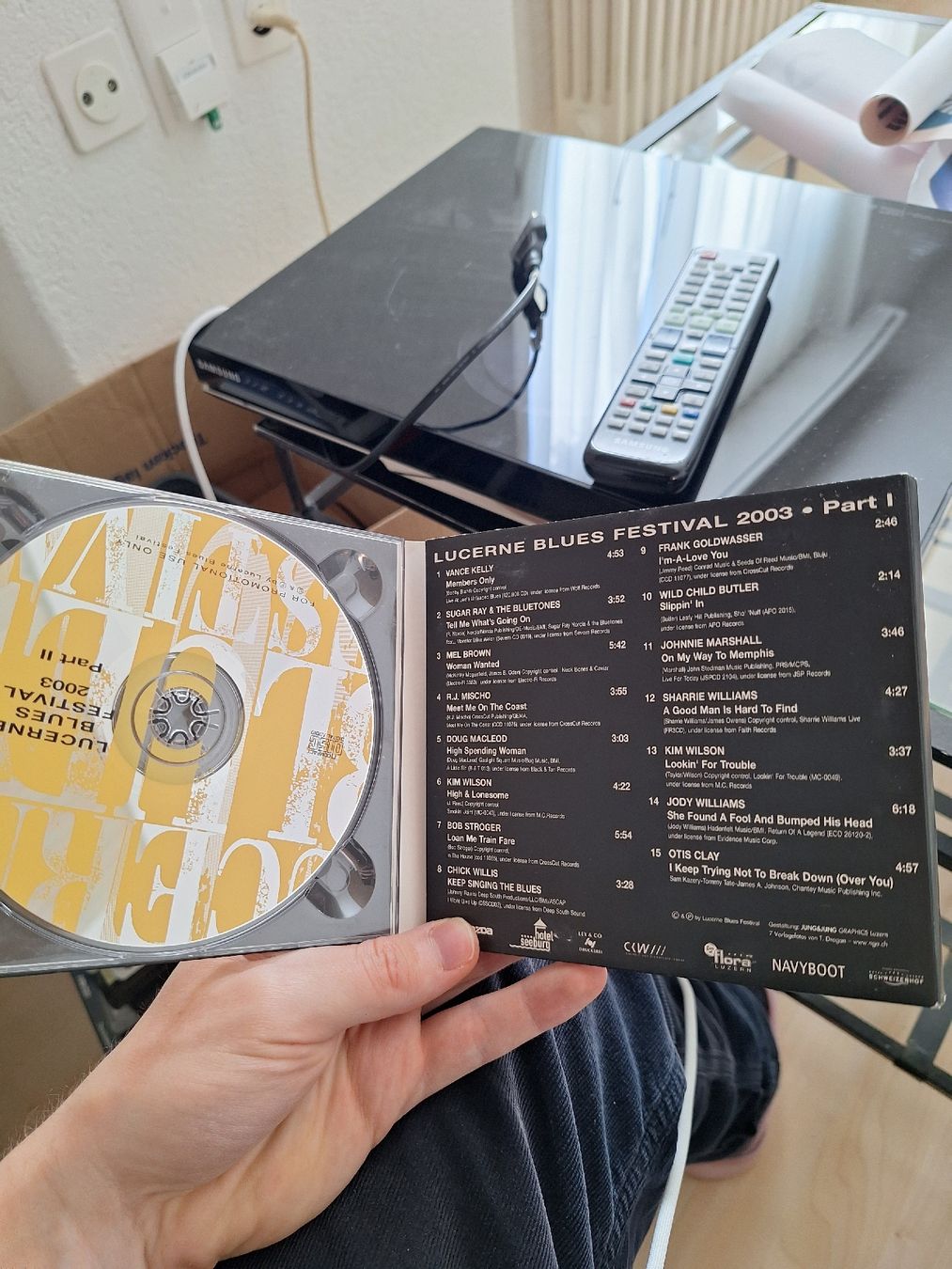 CD: Lucerne blues festival 2003 – Usato da Pfäffikon SZ venduto da TobyPeterson 1