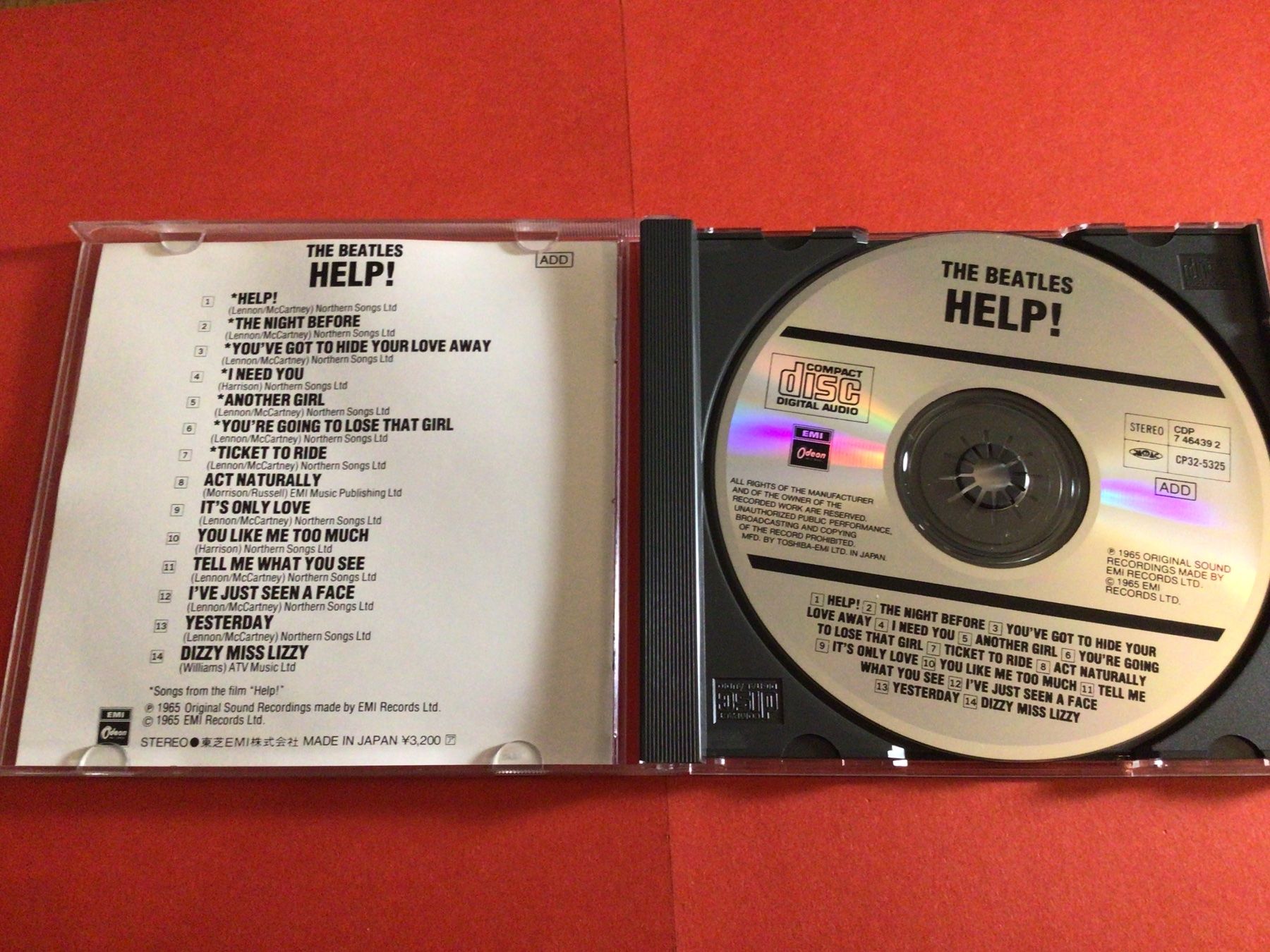 CD: The Beatles - HELP! CD Japan-Edition selten! – Usato da Steinach venduto da Quarkie 1