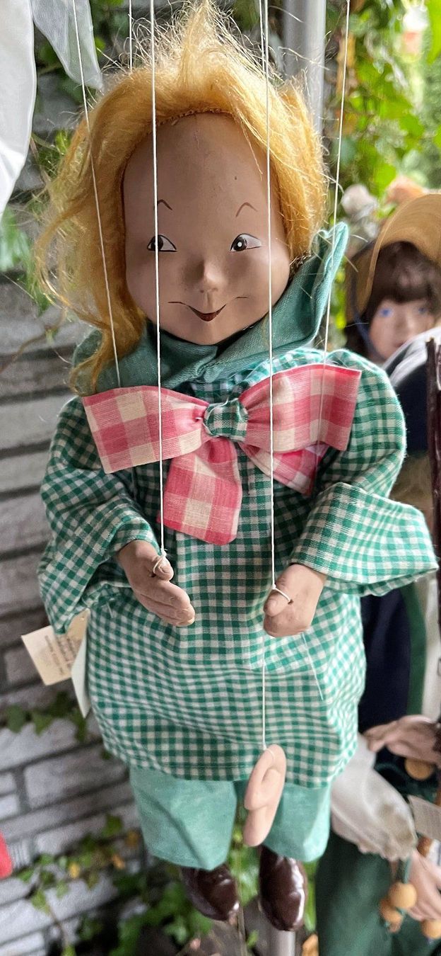 Puppen: Marionette Moriz  30 cm.  (307) – Gebraucht aus Lutzenberg von Truhe 1