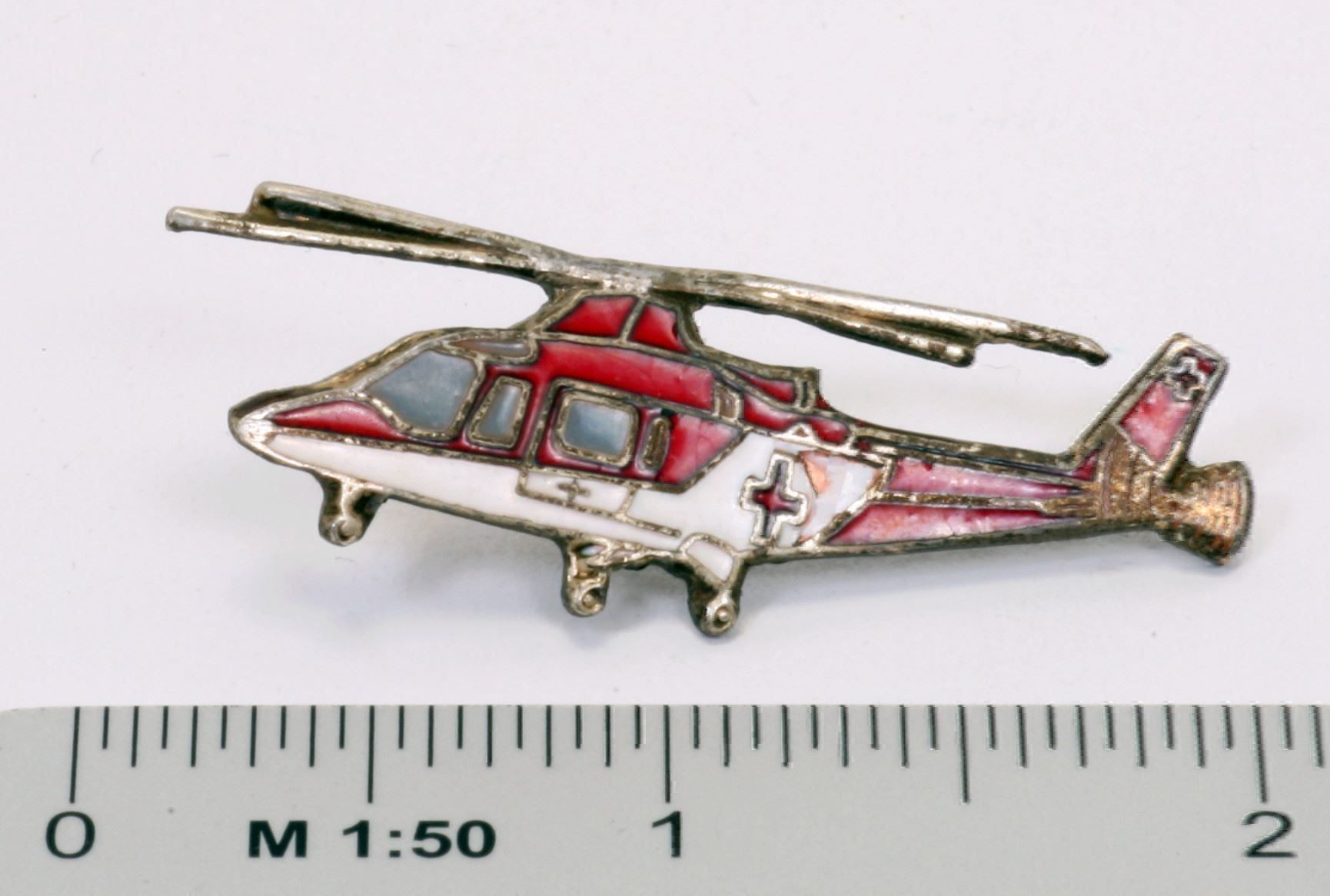 Spille & Fermagli: Alter Rega-Pin Helikopter Vintage Rare – Usato da Bassersdorf venduto da Sugo