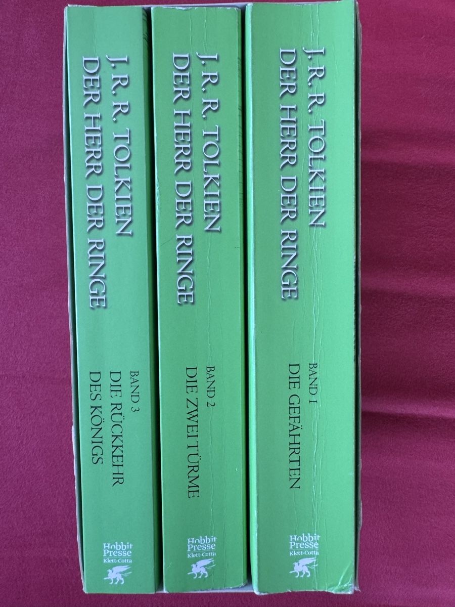 Libri: Herr Der Ringe Trilogie auf Deutsch – Usato da Muttenz venduto da ala_7c7n 2