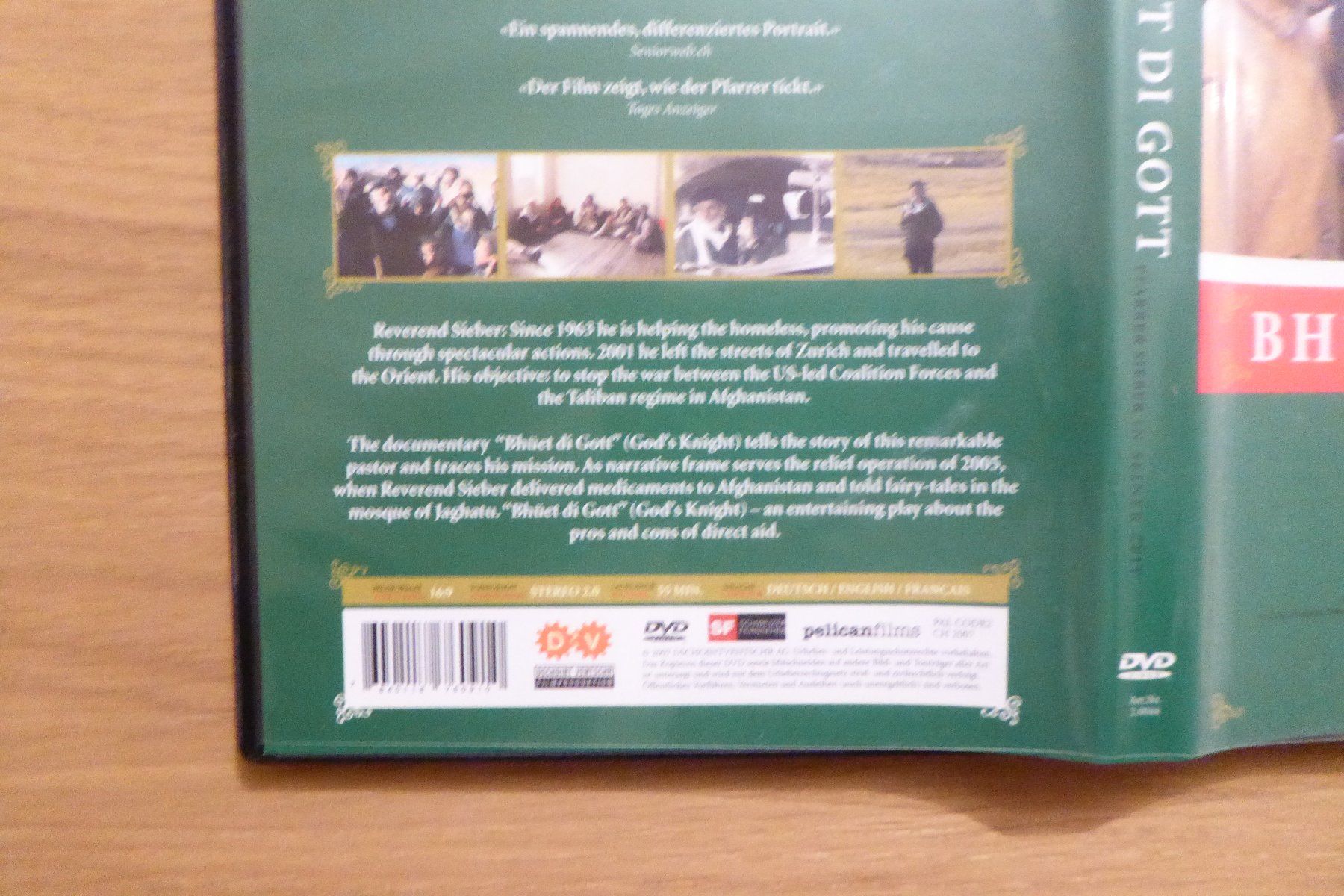 Tutti i DVDs: DVD Pfarrer Sieber Bhüet di gott – Usato da Allschwil venduto da Summelsarium 2