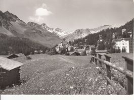Arosa Dorf ca. 1950