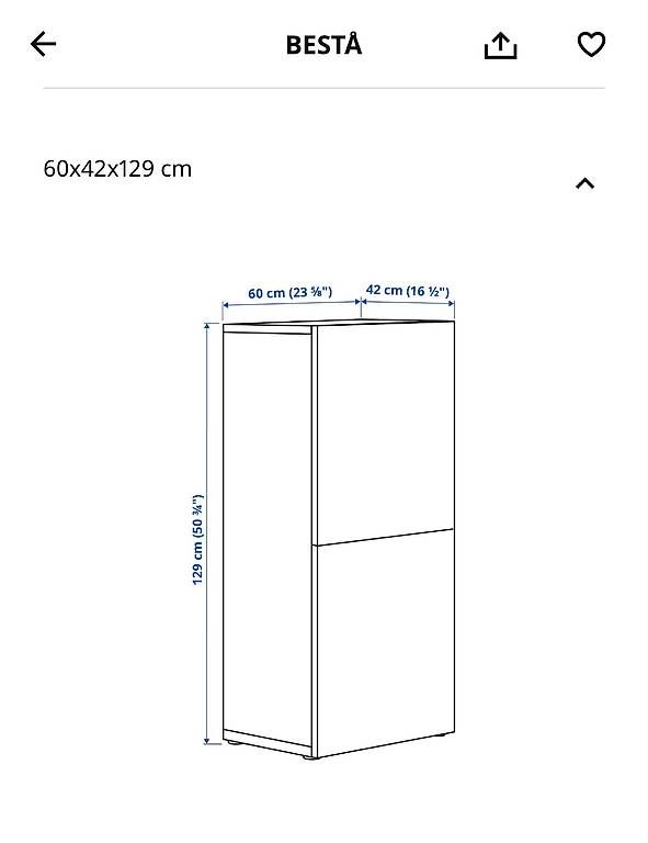 Armadi: Ikea Bestå Schrank – Usato da Gwatt (Thun) venduto da Bennae 2