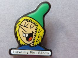 PIN, ZWERG KOBOLD I LOVE MY PIN - RÄHMLI