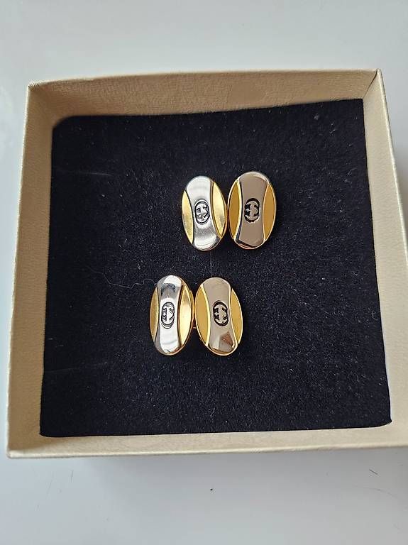 Gucci Gemelli: Gucci vintage boutons de manchette – Usato da Genève venduto da show88