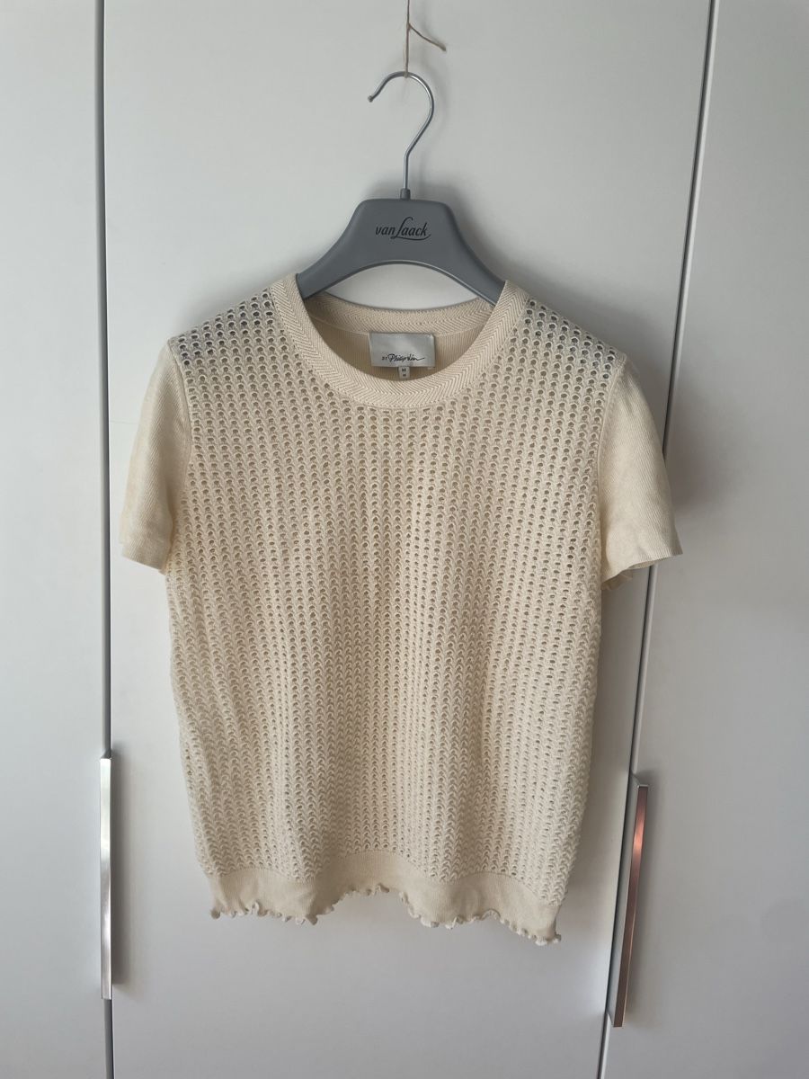 Phillip Lim Top: Phillip Lim Designer Lochstrick Shirt Gr. S – Usato da Basel venduto da lea_d56l