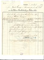 ancienne lettre alter Brief