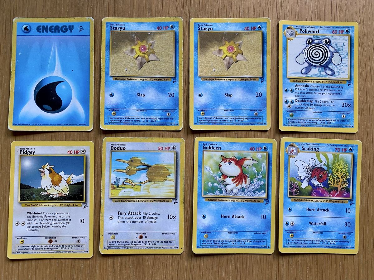 Pokémon Carte collezionabili: 6x Pokémon Sammelkarten Base Set 2 Englisch – Usato da Haldenstein venduto da lisipe